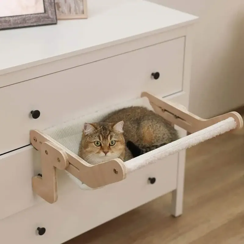 Sänkt pris - Kerbl Hammock för katt beige
