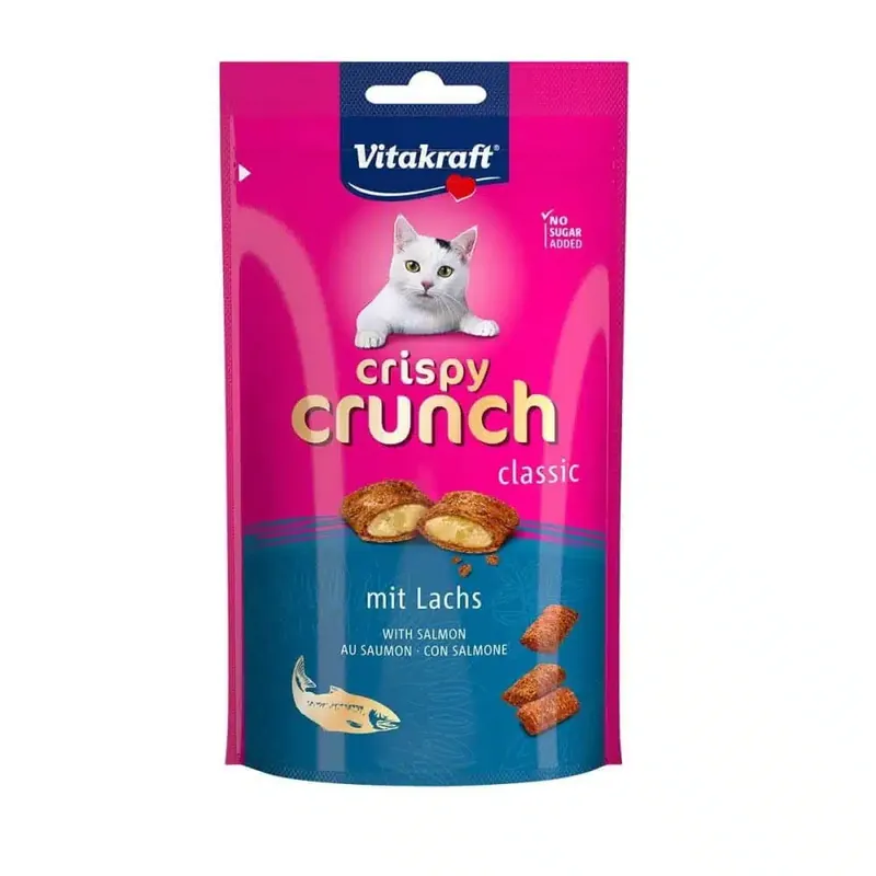Nytt i sortimentet - Vitakraft Crispy Crunch Salmon 60g