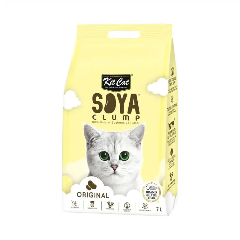 Kampanjpris | Soyaclump Eco Kattströ – Original / 7 L