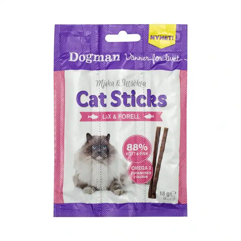 Dogman Kattsticks – Lax Forell - Endast idag
