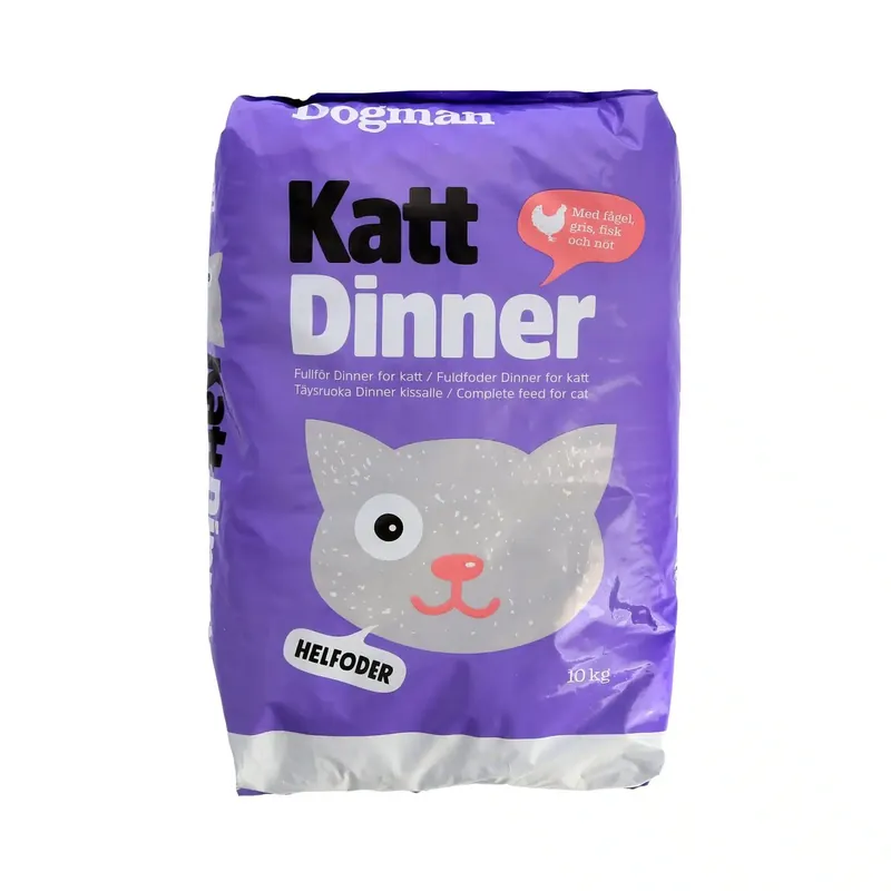 Dogman Dinner Katt – 10kg - Handla säkert