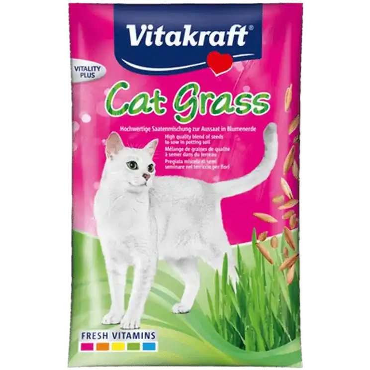 Kanonerbjudande | Vitakraft Kattgräs Refillpåse 50g