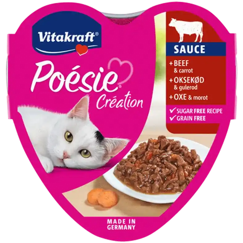 Vitakraft Poesie Biff & Morot 85g | Nyhet hos oss