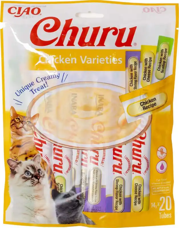 Churu Chicken Varieties 20-pack - Kampanjpris