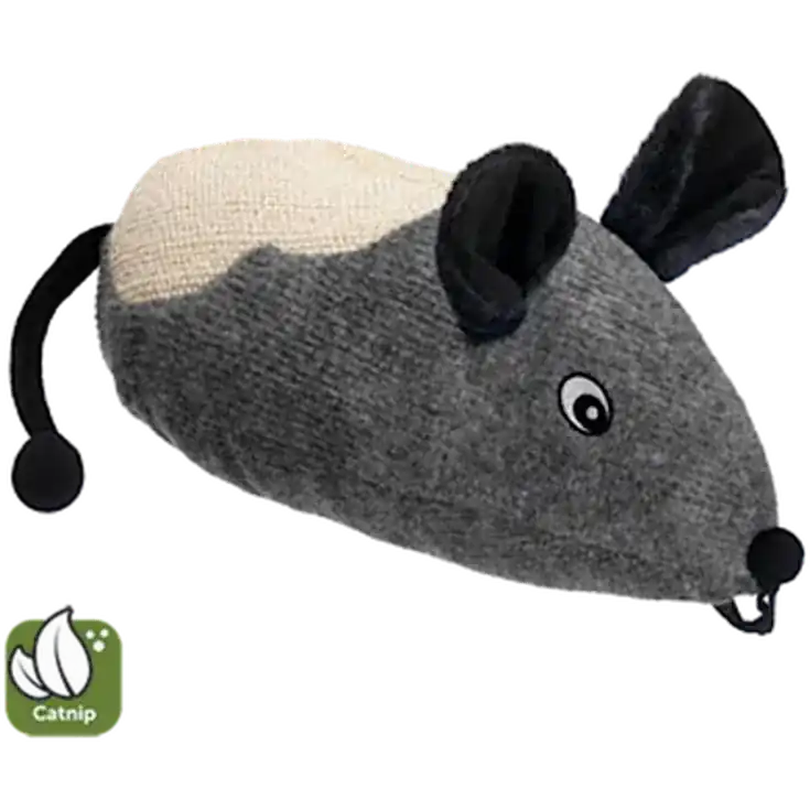 Flamingo Giant Mouse With Scratch Part Gray 40cm | Bara idag