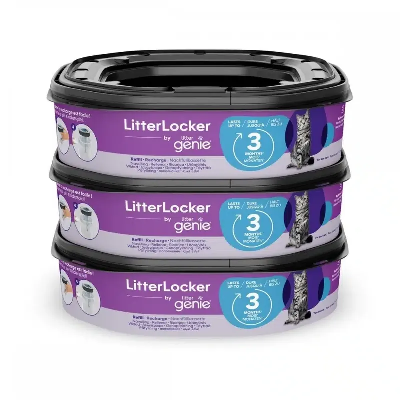 Mycket efterfrågad | LitterLocker Genie Refill 6 m (3-pack)