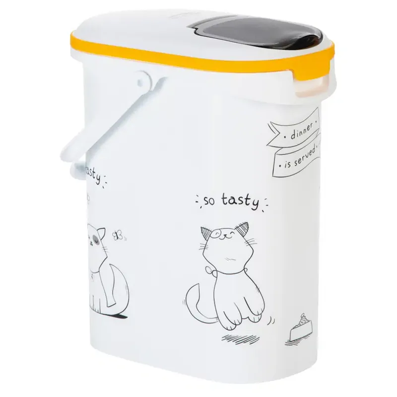 Populärt just nu - Curver Cat Silhouette torrfoderbehållare – Upp till 4 kg torrfoder (10 L)