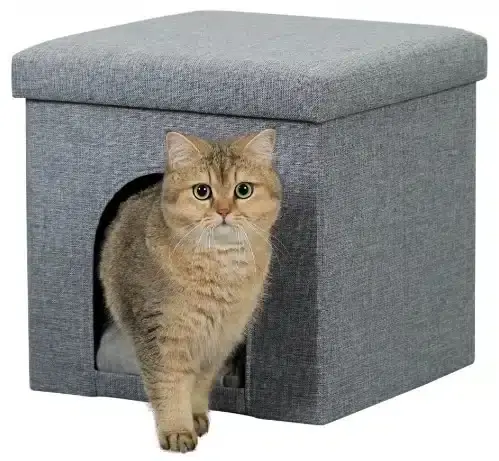 Kattbox Alois grå - Tillverkarpris