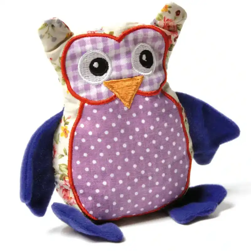 Endast idag | Aumüller Patchwork uggla med vänderot – 1 st