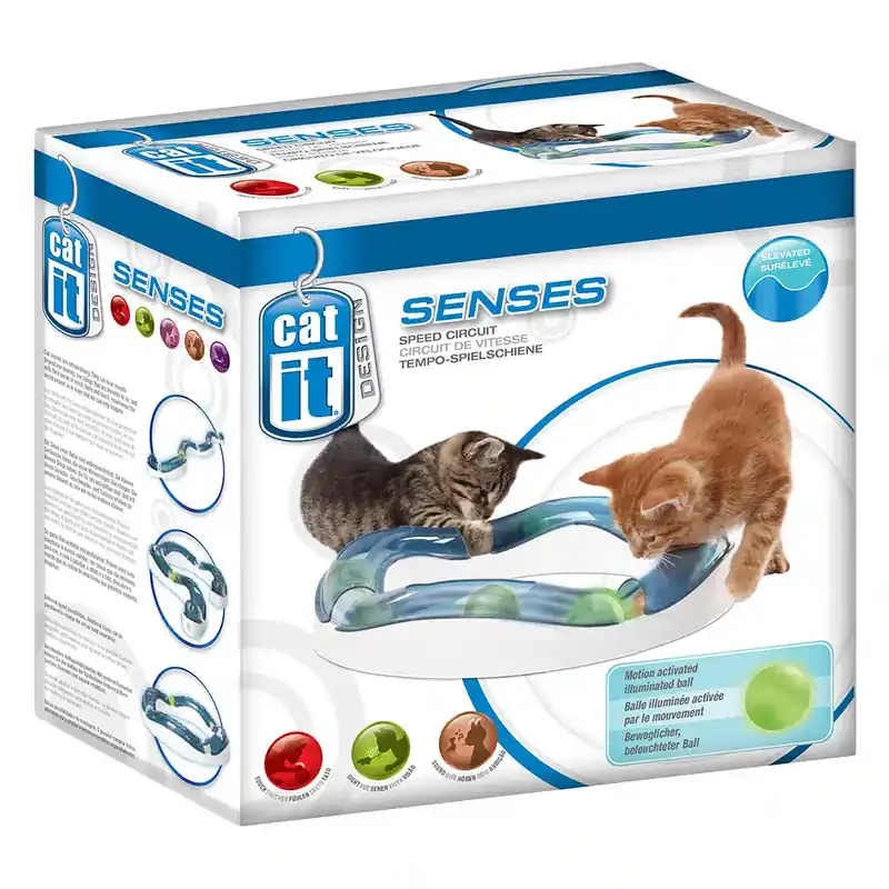 Tryggt köp - Catit Design Senses Speed leksaksräls – ca 110 cm lång