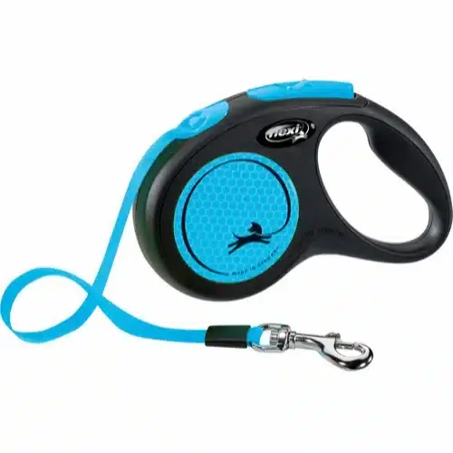 Flexikoppel Neon blå band - Favorit