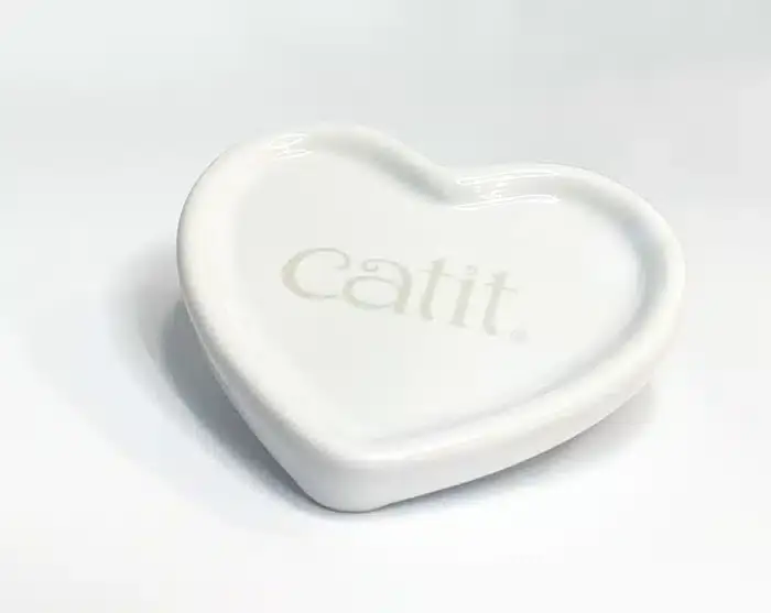 Professionell kvalitet | CatIt Heart keramikskål