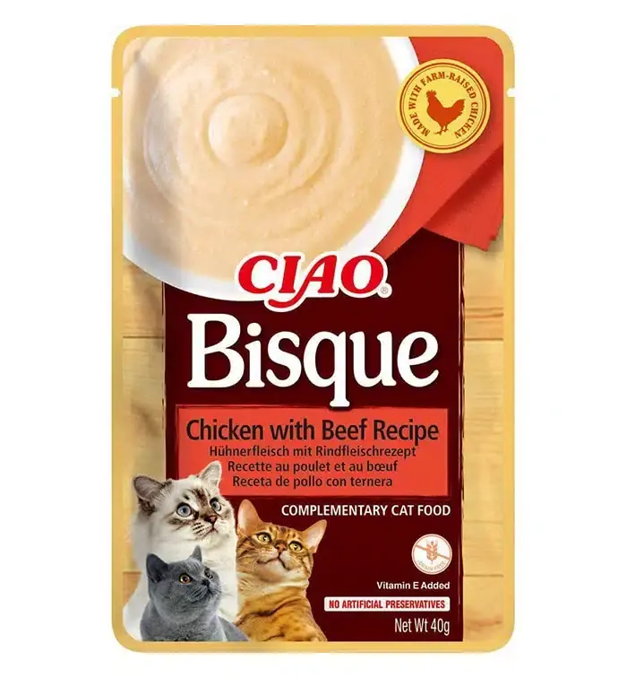 Kampanj - Churu Bisque med kyckling och oxkött