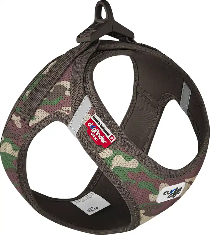 Curli Vest sele Clasp Air-Mesh Camo (S) - Nytt i sortimentet