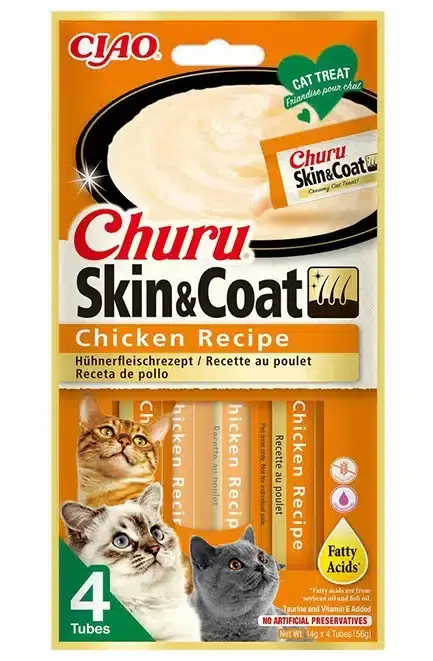Sänkt pris - Churu Skin & Coat, Chicken
