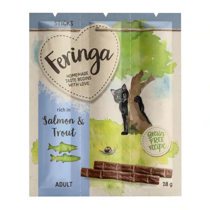 Feringa Sticks Lax & öring – 3 x 6 g | Nedsatt pris