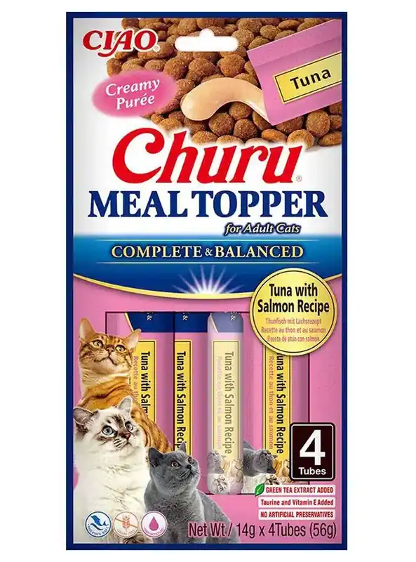 Superpris - Churu Meal Topper Tonfisk & Lax