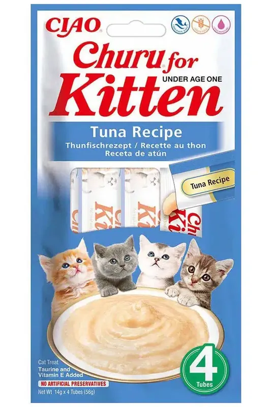 Kattgodis Churu Kitten Tonfisk | Handla online