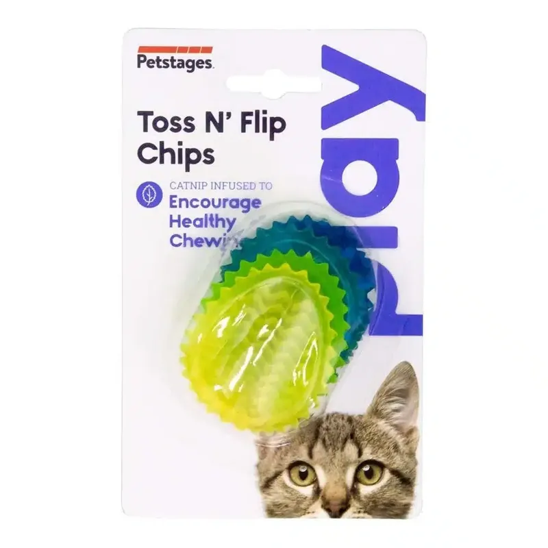 Finns nu - Petstages Toss N´Flip Chips Kattmynta
