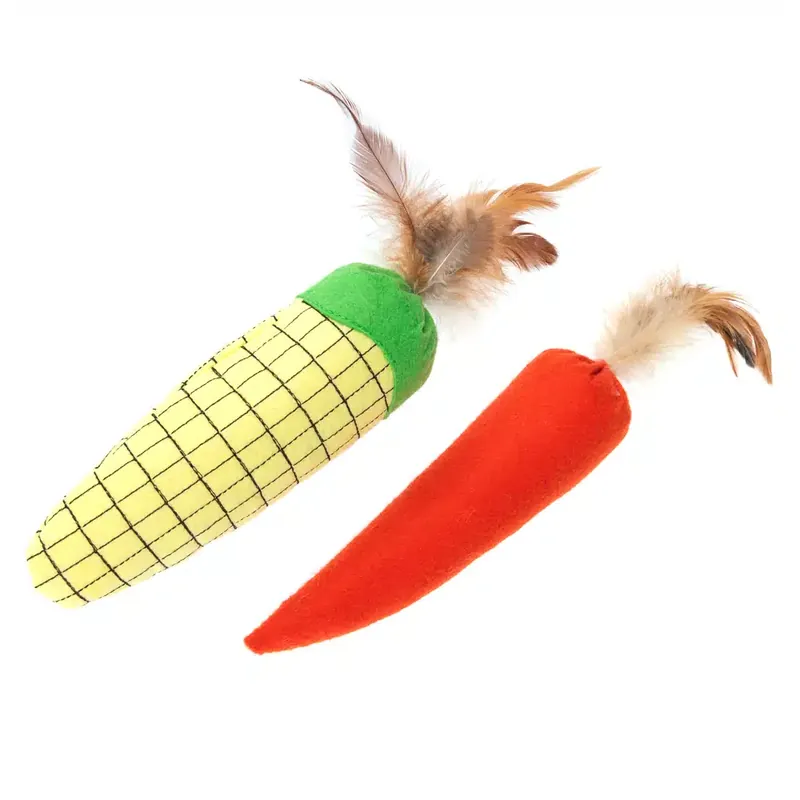 Precis inkommet | TIAKI Set Veggies med kattmynta – 2-pack