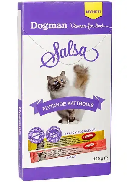 Salsa flytande creme-godis 8-pack - Finns nu