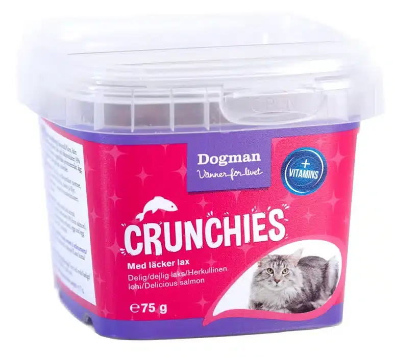 Cat crunchies Lax - Väl omtyckt