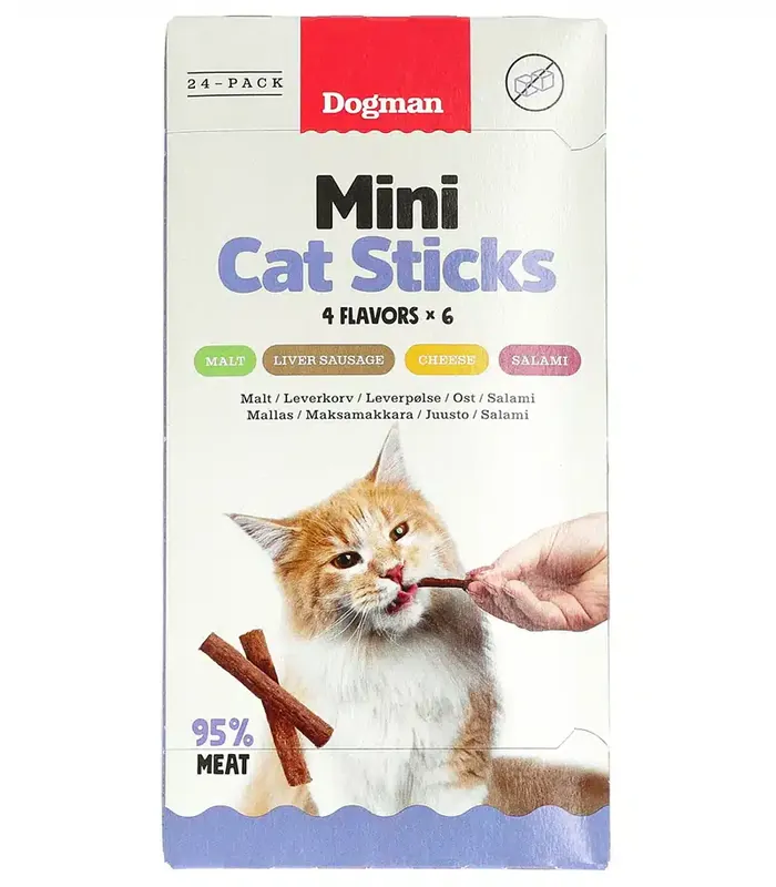 Ny lansering - Cat Sticks Mini 24-pack