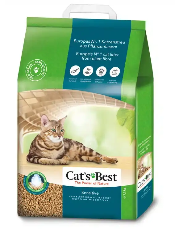 Sensitive kattströ – 7,2 kg | Fabrikspris