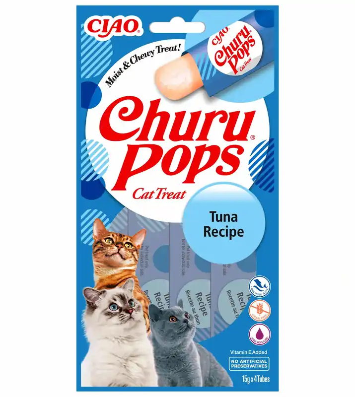 Kattgodis Churu Pops with Tuna | Smidig beställning