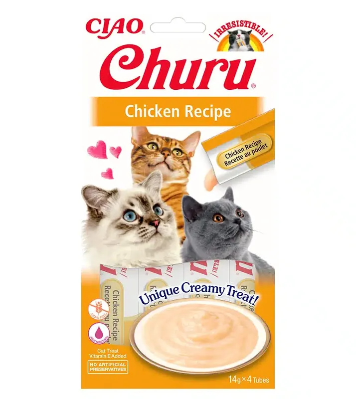Bara idag - Kattgodis Churu Creamy Chicken