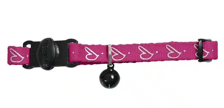 Kundernas favorit | Katthalsband by Laura med reflex rosa