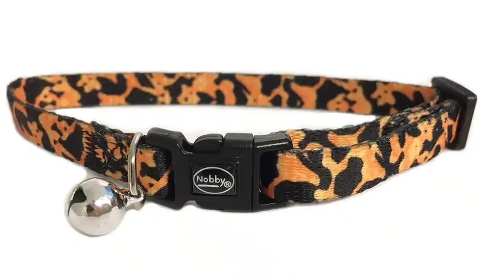 Riktigt fynd - Katthalsband leopardprint