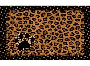 Prissänkt | Underlägg högabsorberande Tass leopard