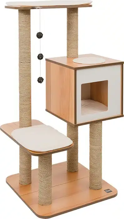 Finns att beställa | Klösträd Catit Vesper high base Walnut