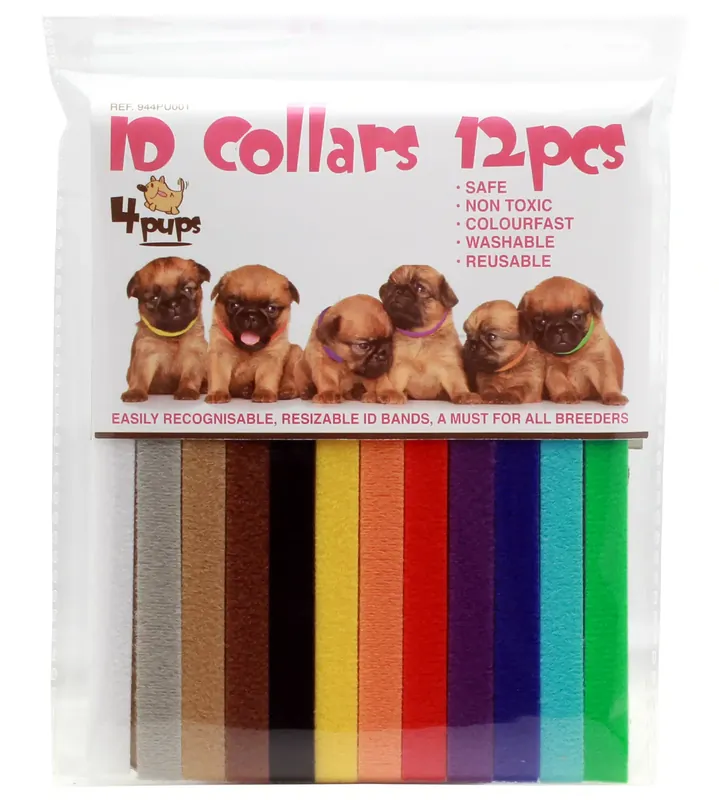 Kattunge- och valphalsband 12-pack | Handla säkert