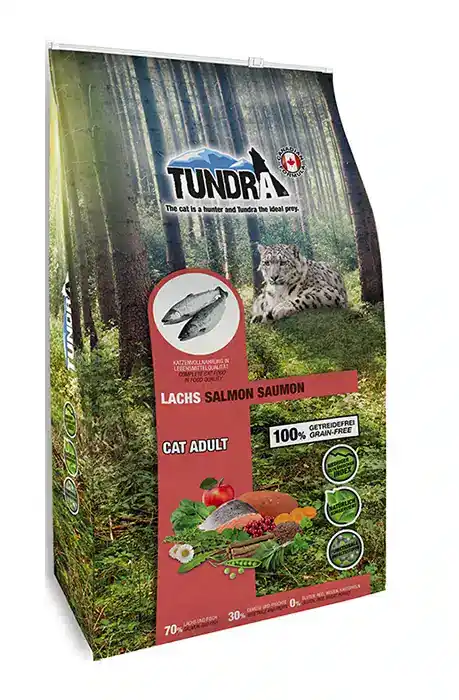Tundra kattfoder lax 6,8 kg - Kundfavorit