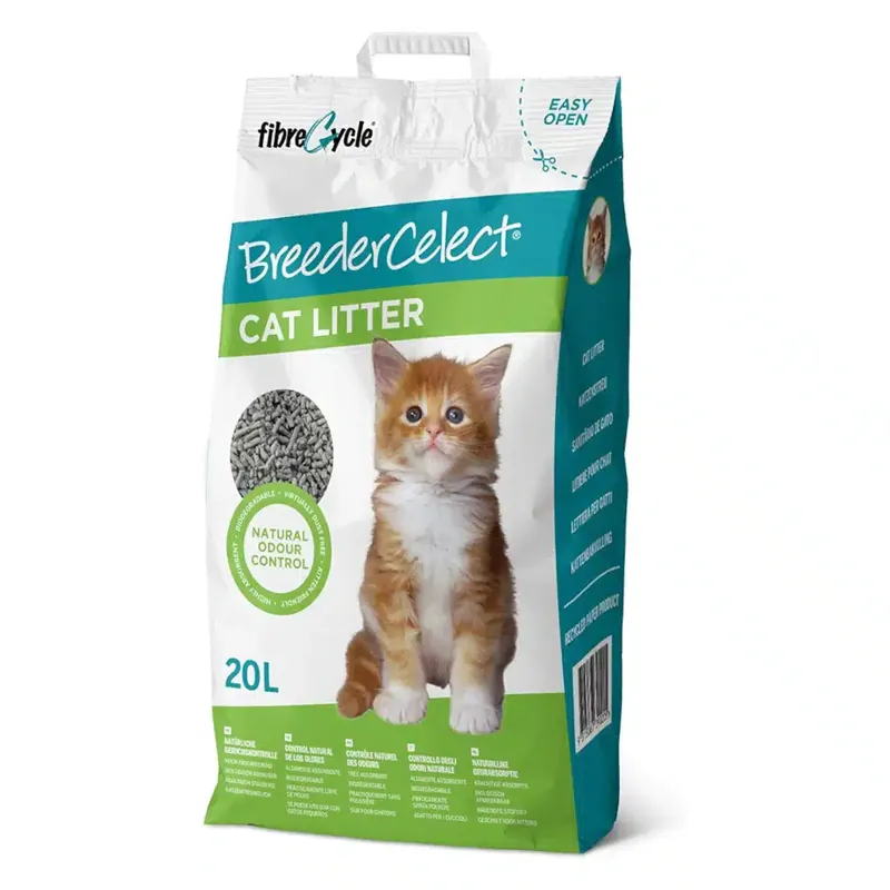 Breeder Celect pappersströ – 20 liter | Nedsatt pris
