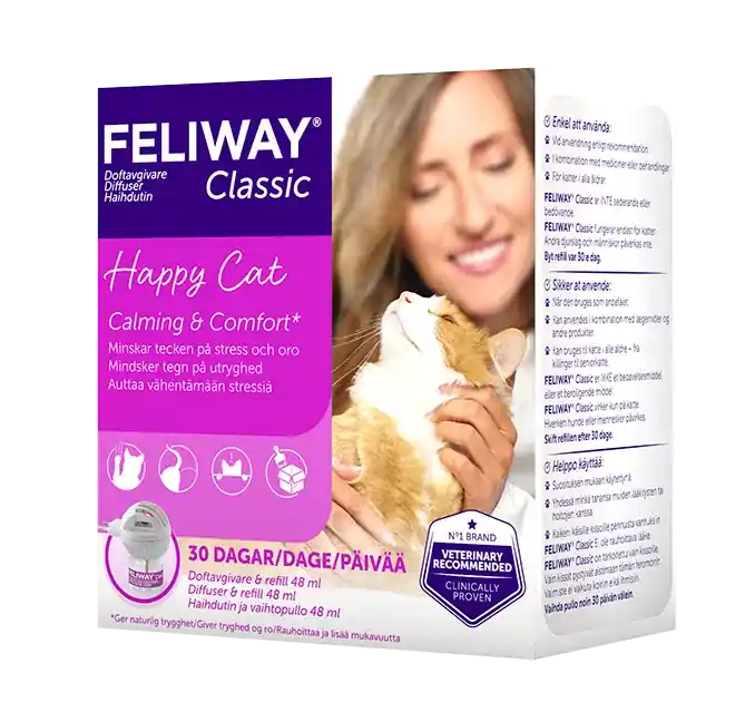 Skynda dig - Feliway Classic Doftavgivare – 48 ml