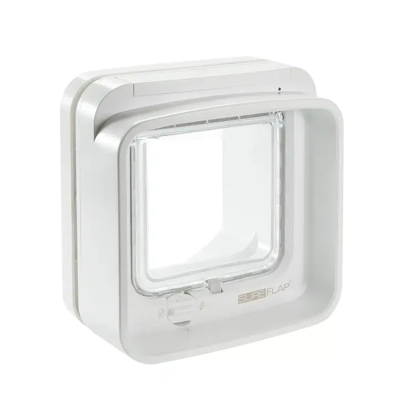 SureFlap DualScan™ Microchip kattlucka – Vit - Specialpris