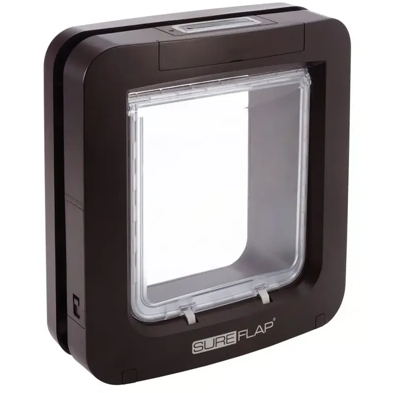 Fabrikspris - SureFlap Microchip husdjurslucka – Sureflap, brun