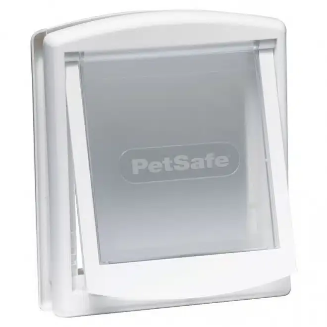 Expressfrakt | Petsafe Staywell Kattlucka 715 Vit (S)