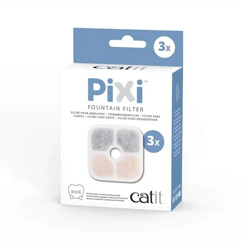 Spara mer | Catit PIXI Filter till Vattenfontän (3-pack)