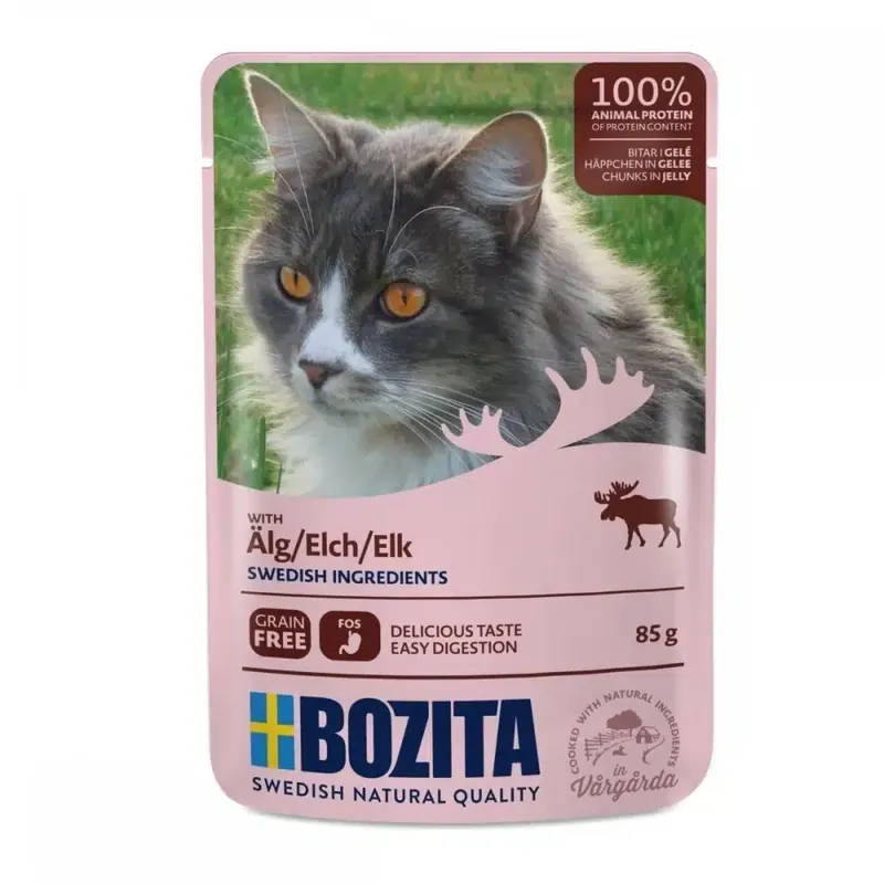 Bozita Älg i Gelé 85 g - Handla säkert