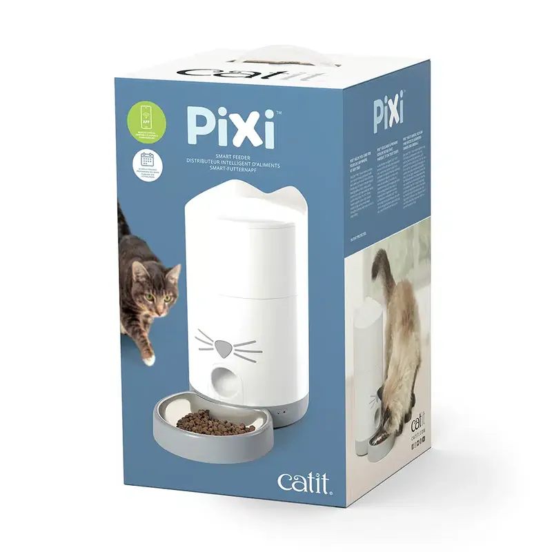 Catit PIXI Smart foderautomat – Volym 1,2 kg | Kan beställas