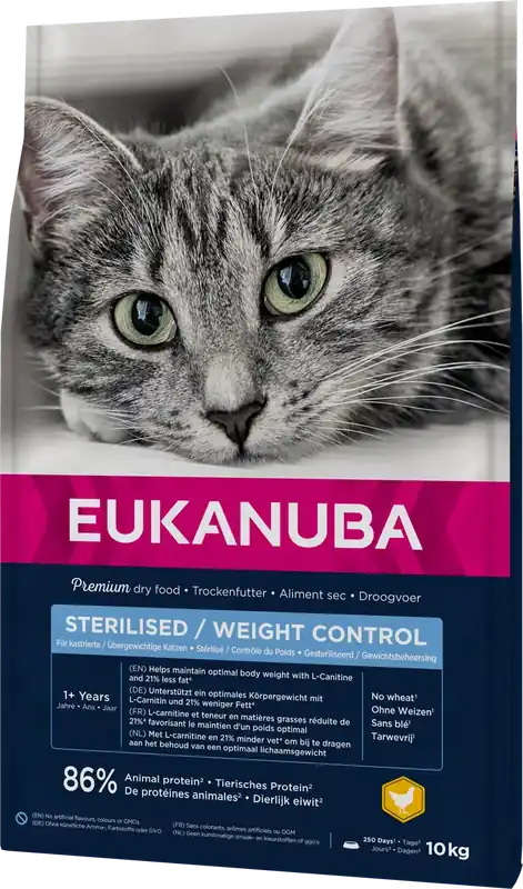 Kanonpris - Cat Sterilised/Weight Control – 10 kg