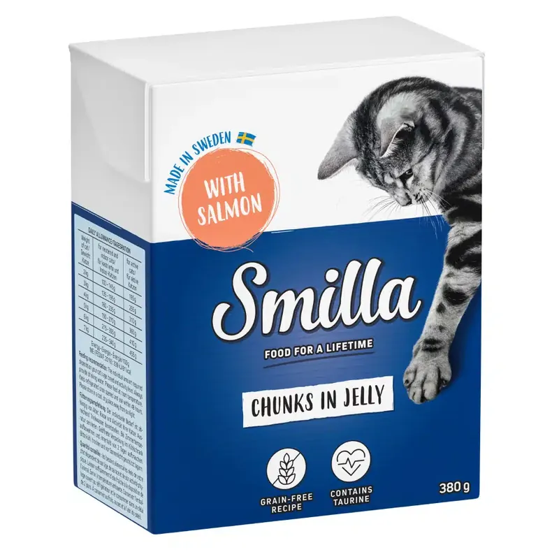 Smilla Chunks i gelé 6 x 380 g – Lax | Outlet
