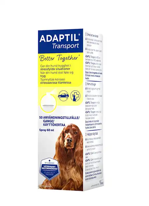 Expressleverans - Trygghetssprej Adaptil Transport 20 ml