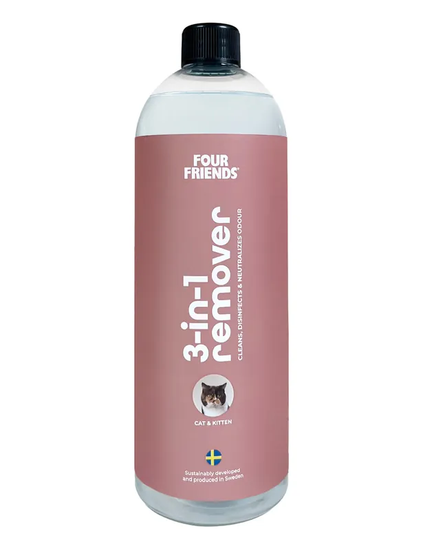3-in-1 Remover Katt - 1000 ml - Fynd