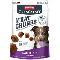 animonda Meat Chunks Medium / Maxi - 80 g Lamm - Mycket efterfrågad