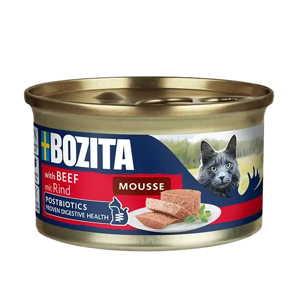 Lågt pris - Bozita Mousse Våtfoder till Katt med Nöt 85 g